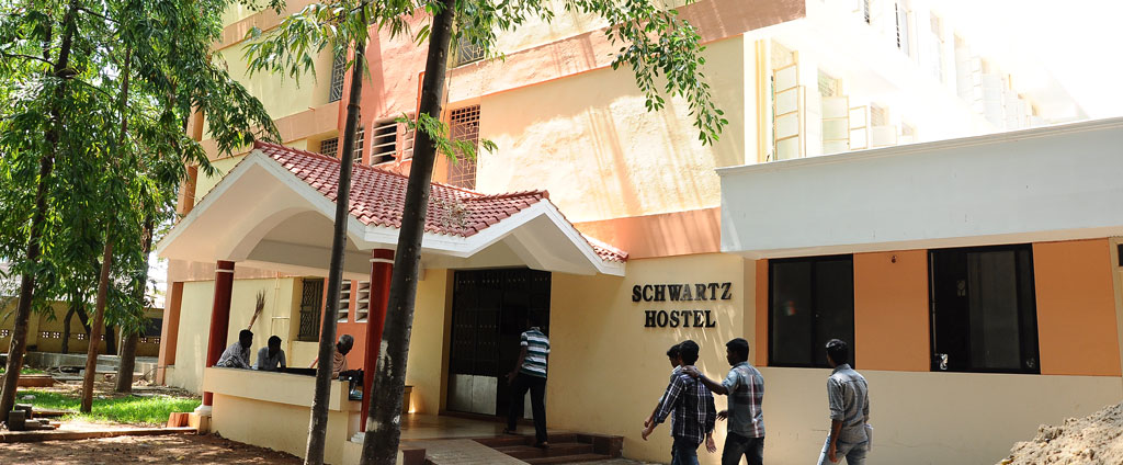 Bishop Heber College hostel building